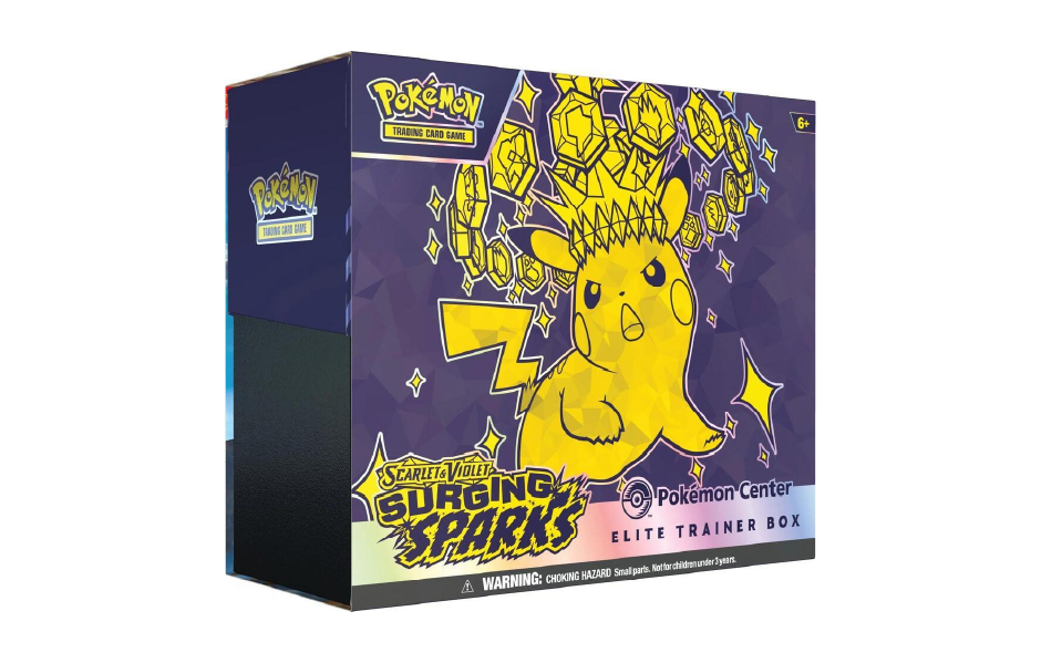 Pokemon TCG: Surging Sparks [Pokemon Center] Elite Trainer Box